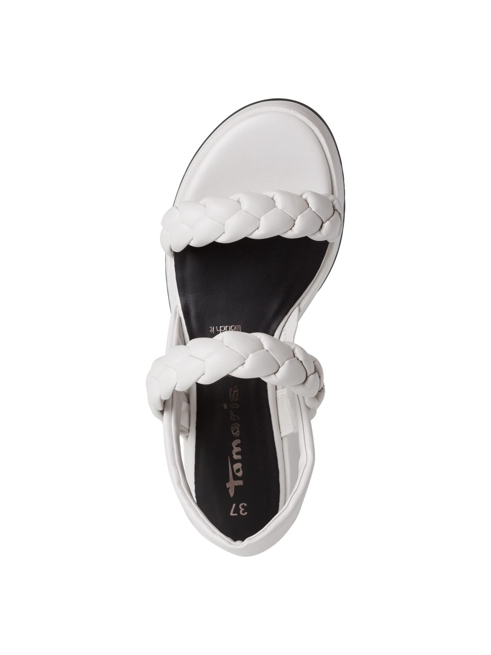 TAMARIS Klassische Sandalen weiss