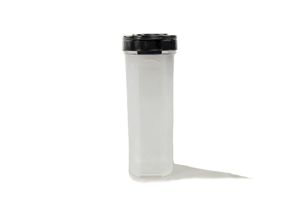 TUPPERWARE Vorratsdose Gewürz-Riese 270 ml schwarz Gewürz groß + SPÜLTUCH