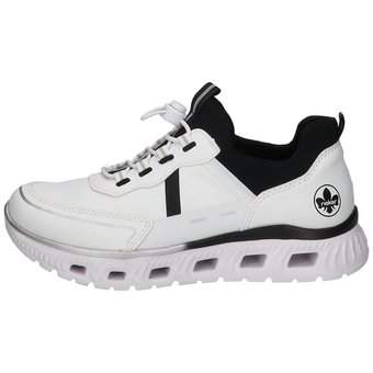 Rieker Slip On Sneaker in weiß