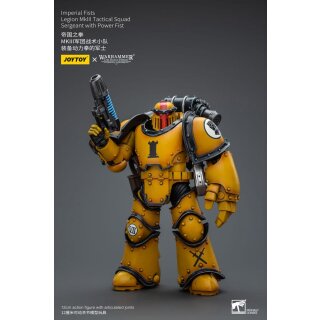 Warhammer The Horus Heresy Actionfigur: Imperial Fists - Legion MkIII Tactical Squad Sergeant with Power Fist
