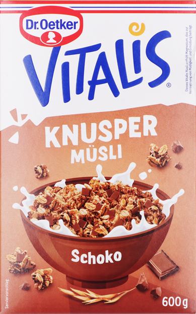Dr. Oetker Vitalis Knuspermüsli Schoko