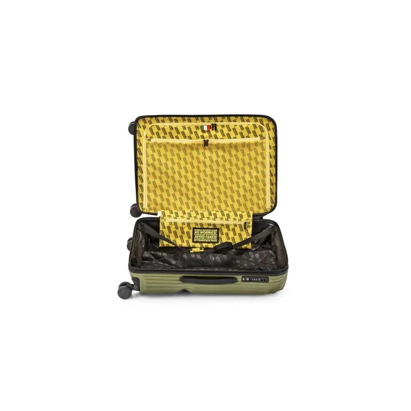 Crash Baggage Stripe Trolley M (68 cm) - Olive