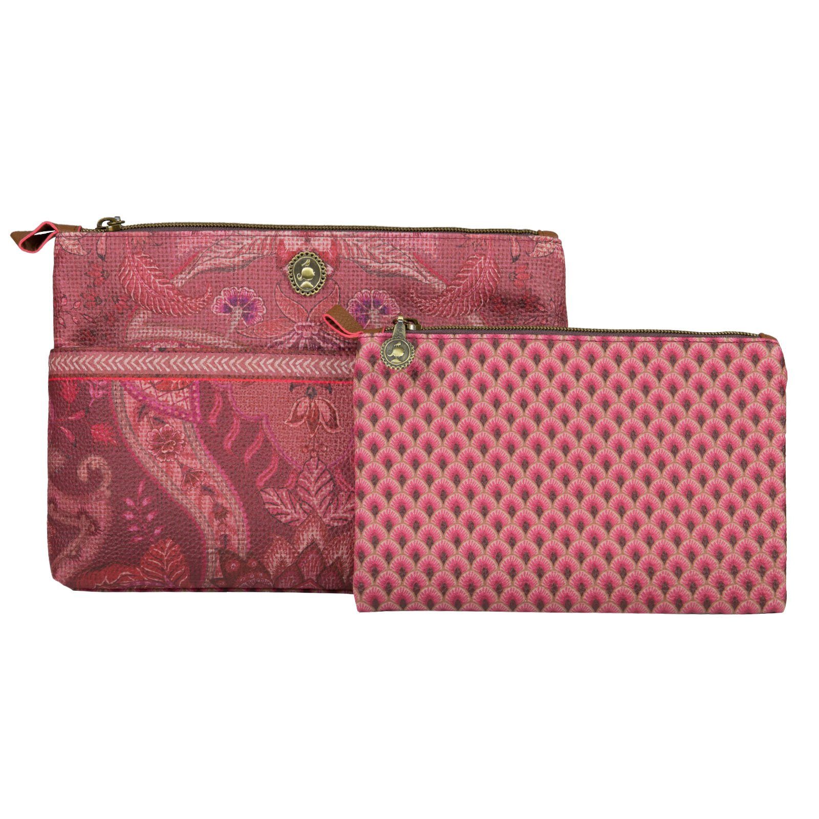 PiP Studio Kosmetiktasche Cosmetic Bag Combi Kyoto Festival, mit kleiner Extratasche