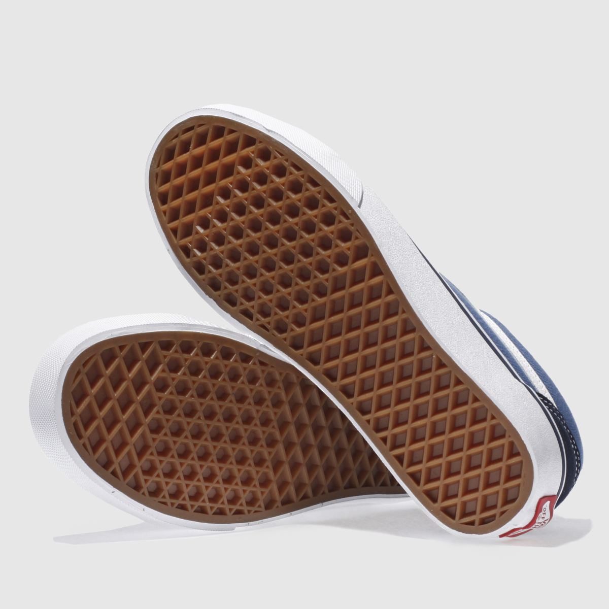 Vans régi school edzőcipők sötétkék és fehér színben