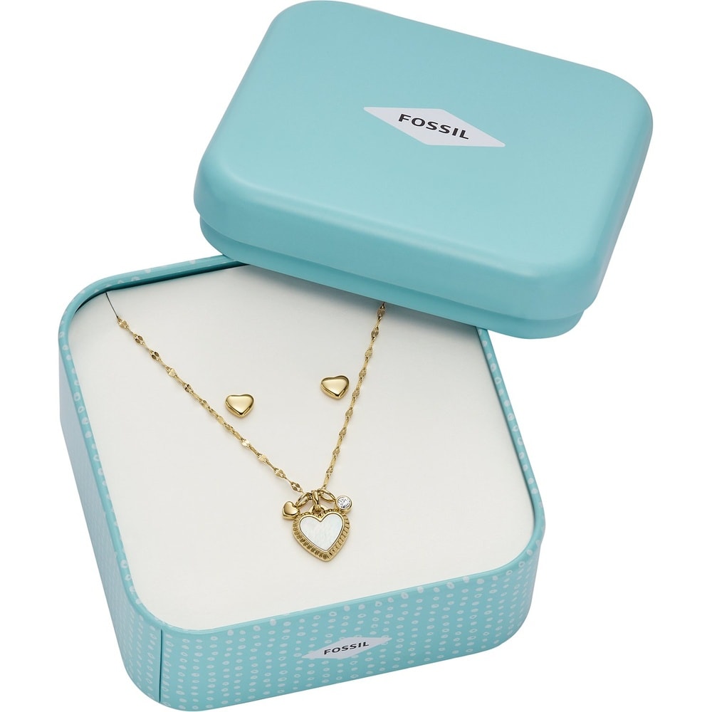 Fossil Set de bijoux Acier inoxydable Bijoux