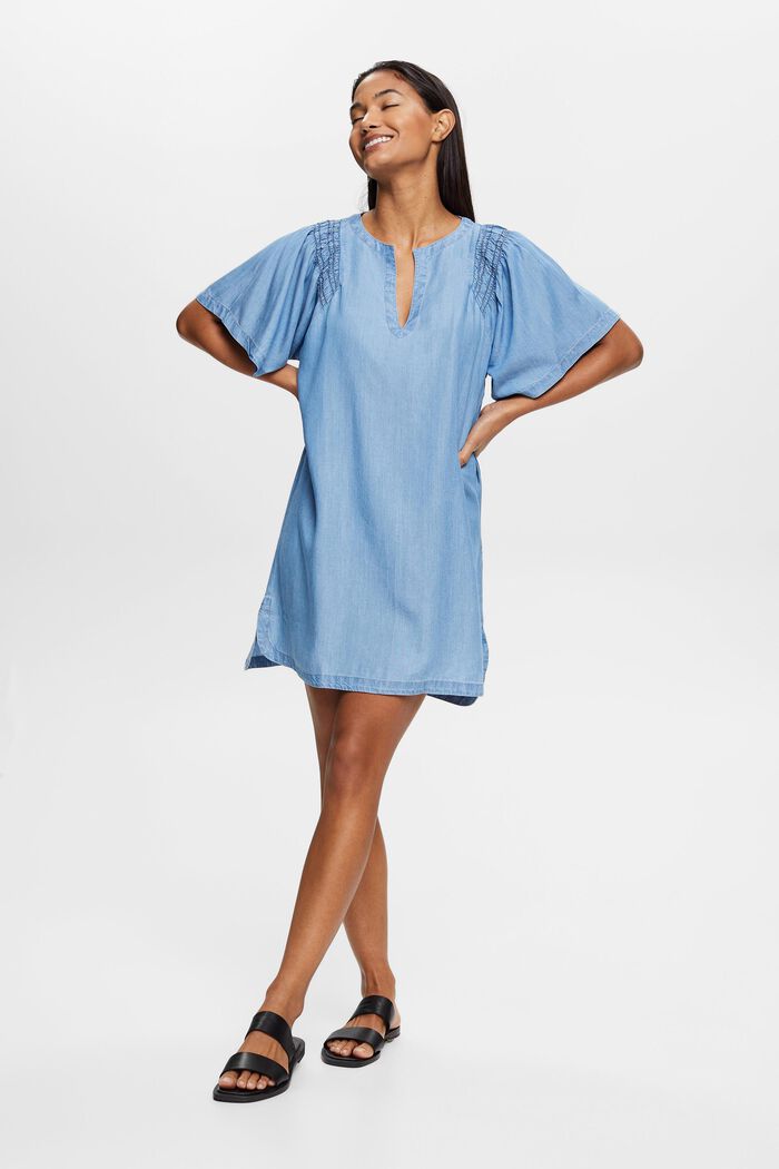 Tunikakleid in Jeansoptik