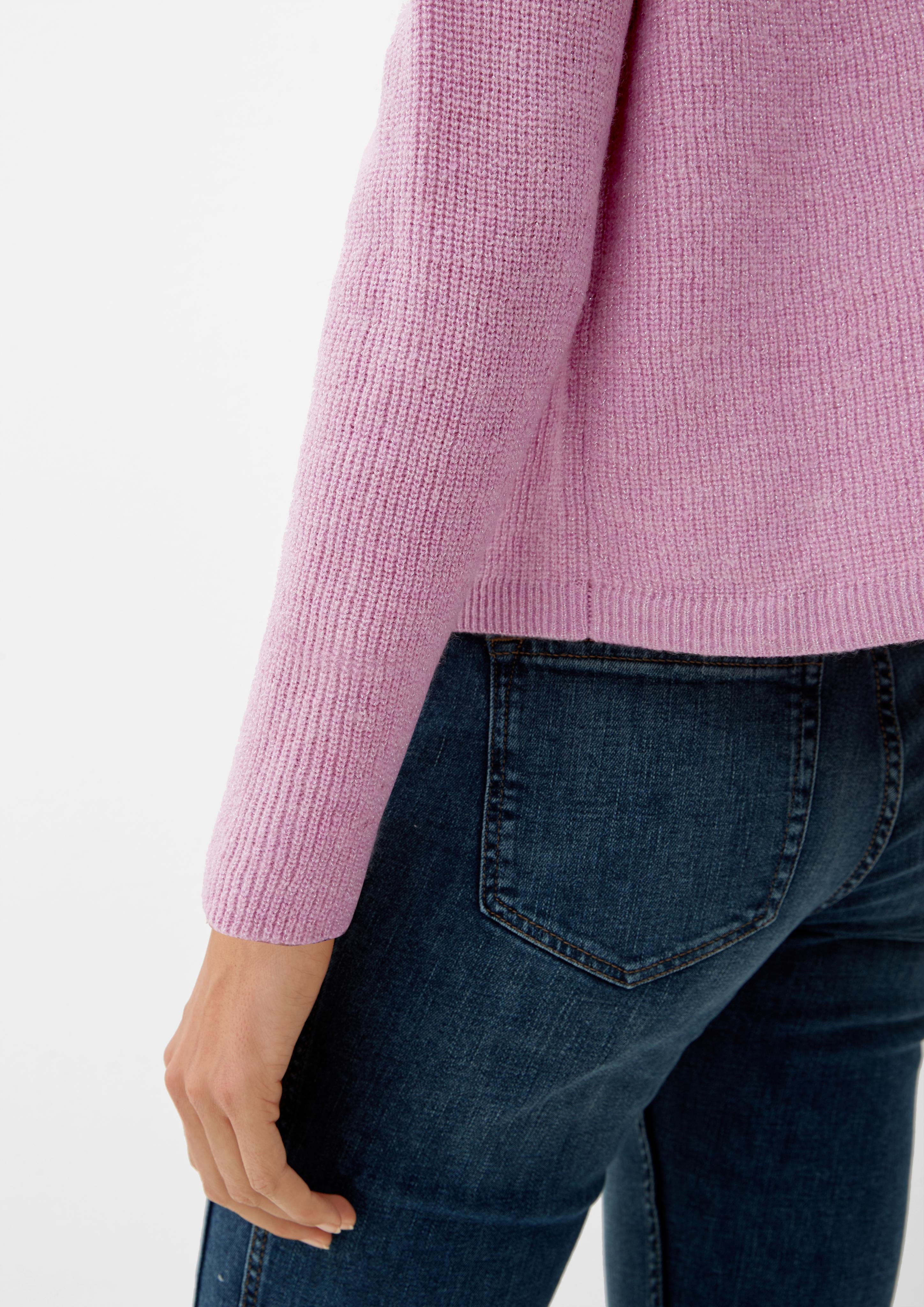 Cardigan mit Glitzergarn  2123789-40W7
