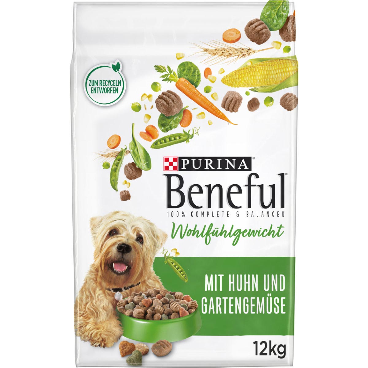 PURINA BENEFUL Wohlfühlgewicht, Huhn & Gemüse kaufen bei ZooRoyal