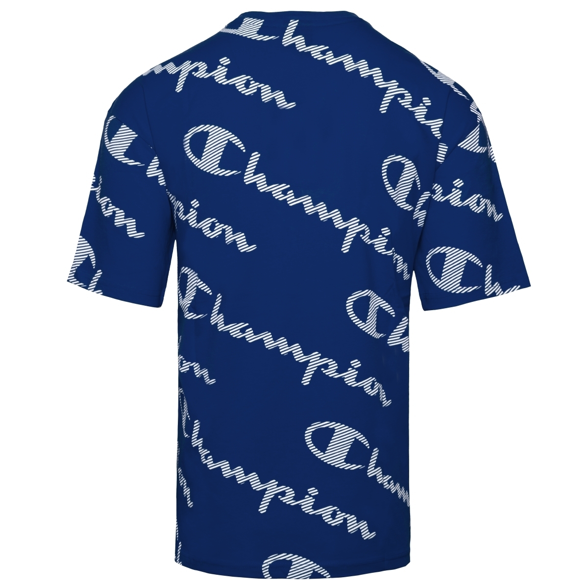 Champion Crewneck T-Shirt blau
