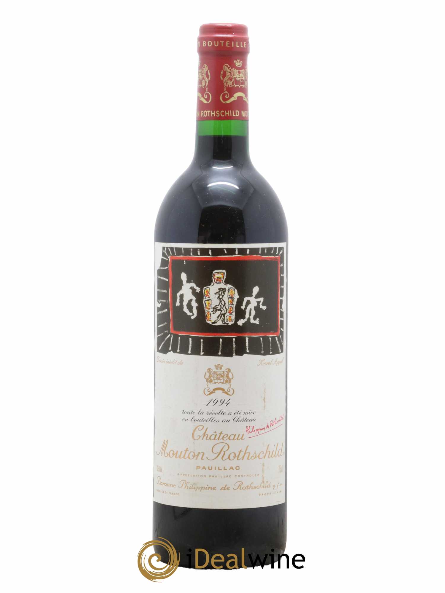 Château Mouton Rothschild 1er Grand Cru Classé  1994 - Lot de 1 Bouteille