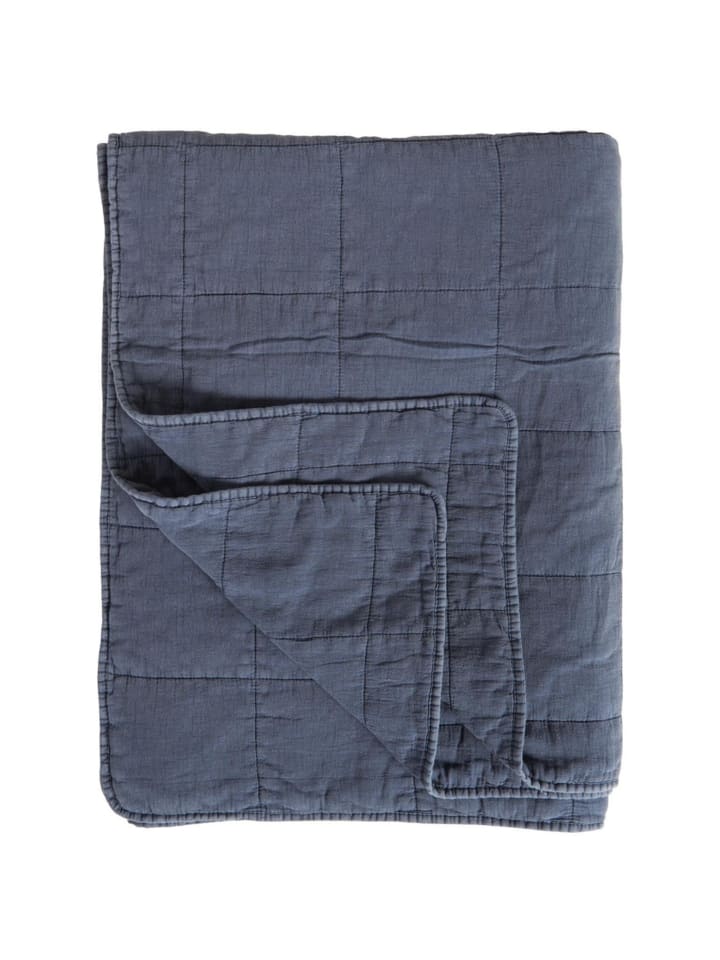 IB Laursen Klassischer Quilt aus Baumwolle in indigo günstig kaufen onesize