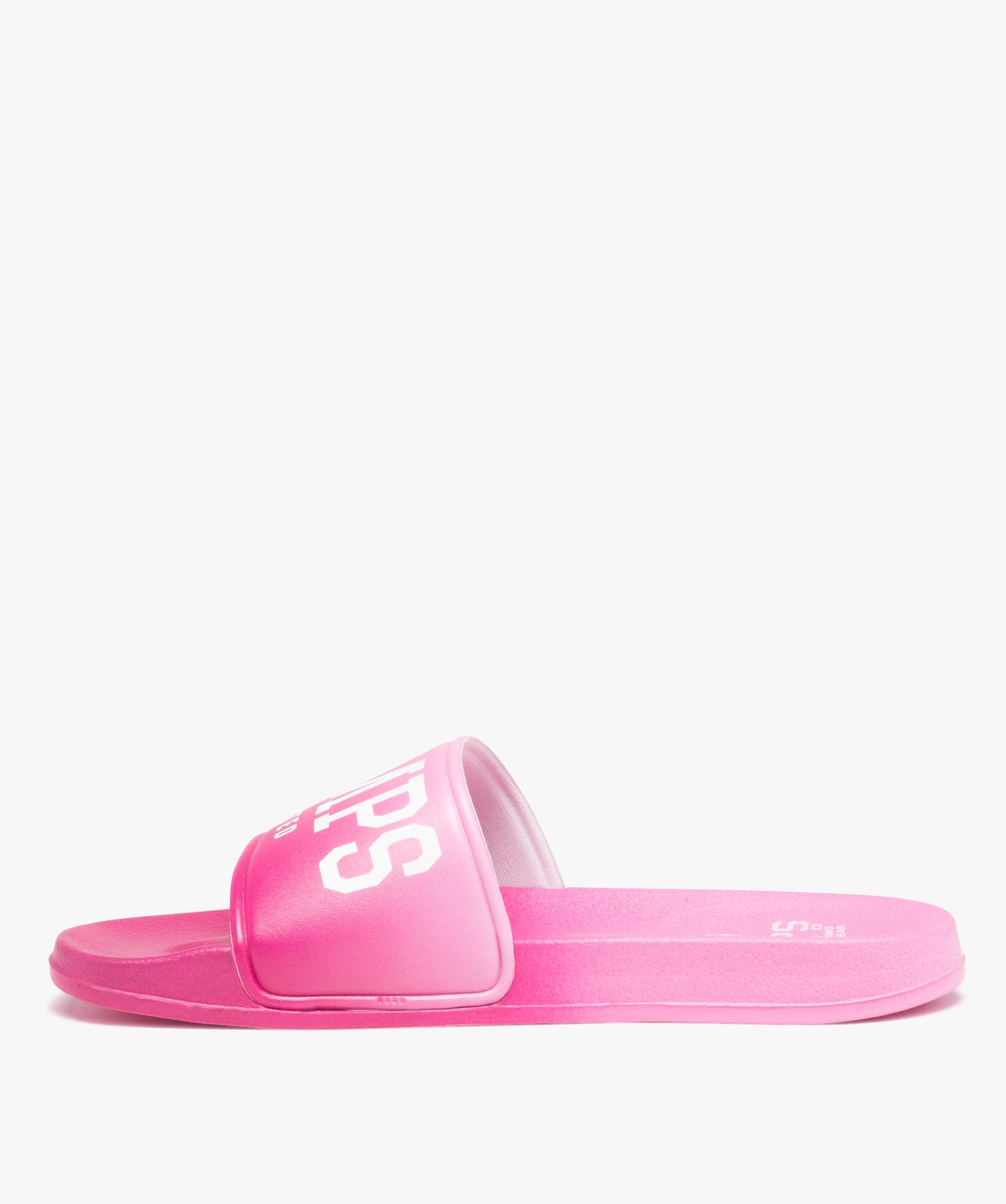 Mules de piscine femme dégradé de couleur – Camps United rose | GEMO