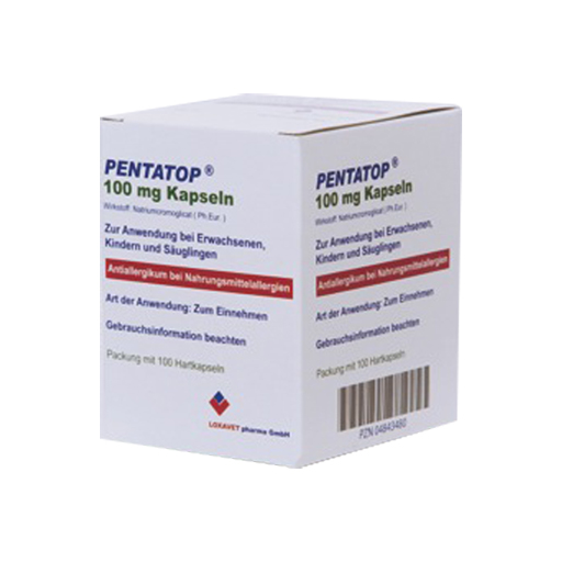 PENTATOP 100 mg Kapseln Hartkapseln  100 St  Hartkapseln