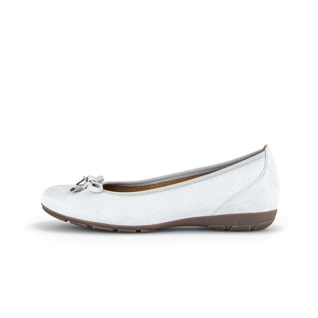Gabor fashion Sportliche Ballerina silber