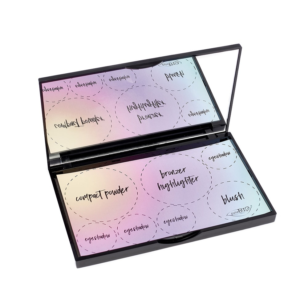 Purobio Palette magnétique - VIDE Palette aimantée rechargeable et personnalisable