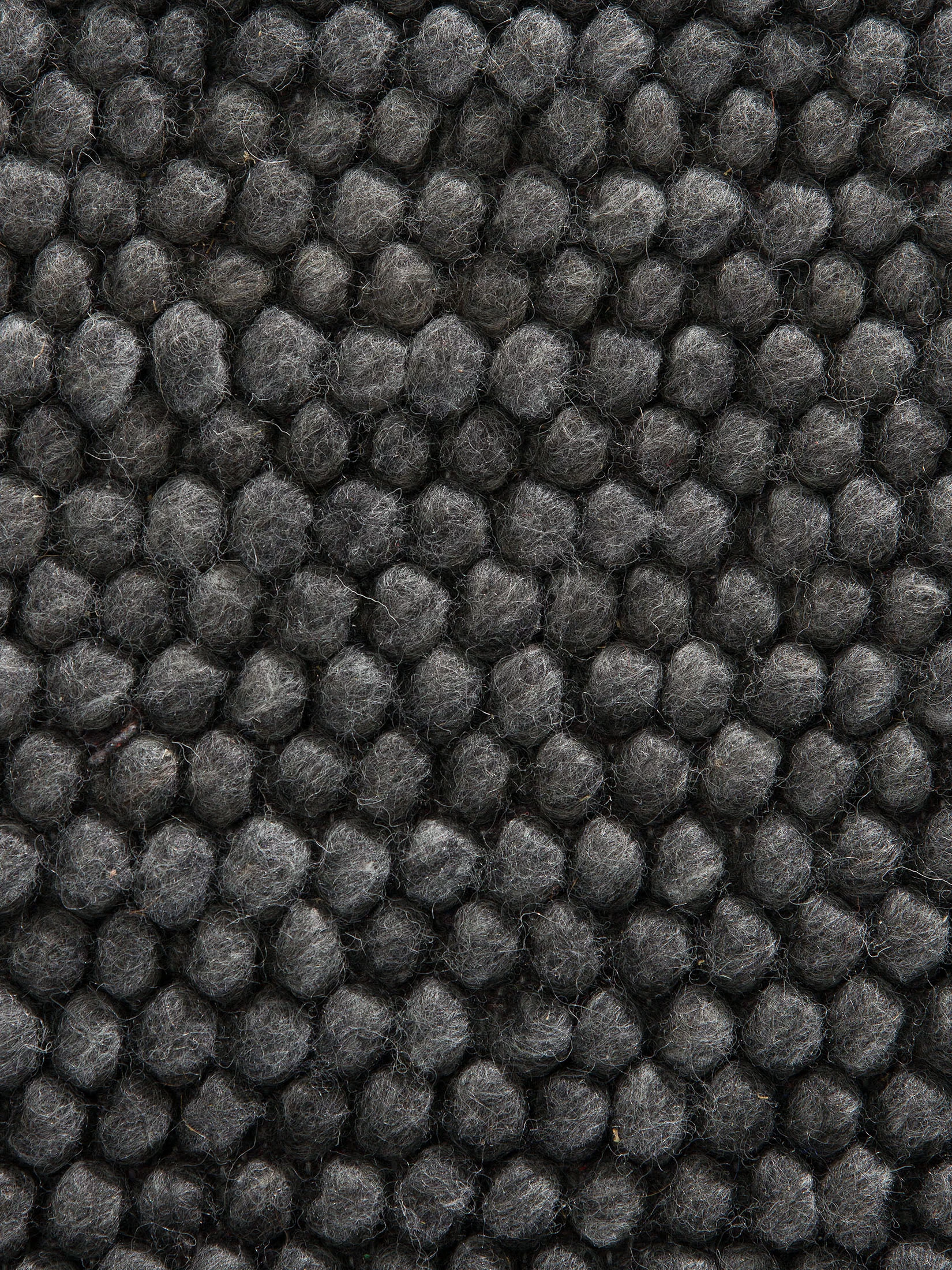 Lindesberg Woll-Teppich, Dark Grey
