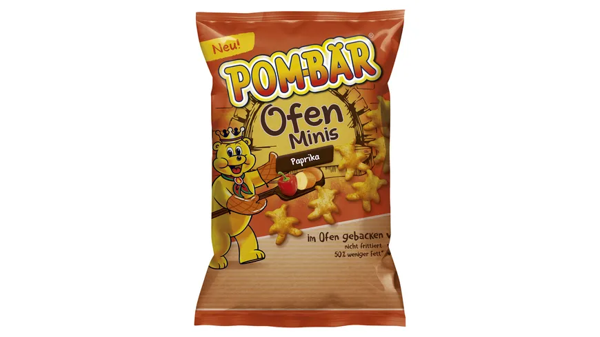 funny-frisch POM-BÄR Ofen Minis Paprika 80 g