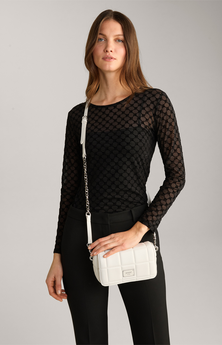 Schultertasche Ordine Luzi in Offwhite