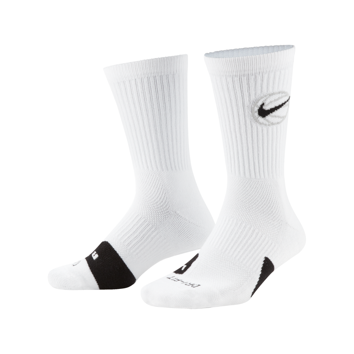 Nike Everyday Crew Socken Weiss Schwarz F100