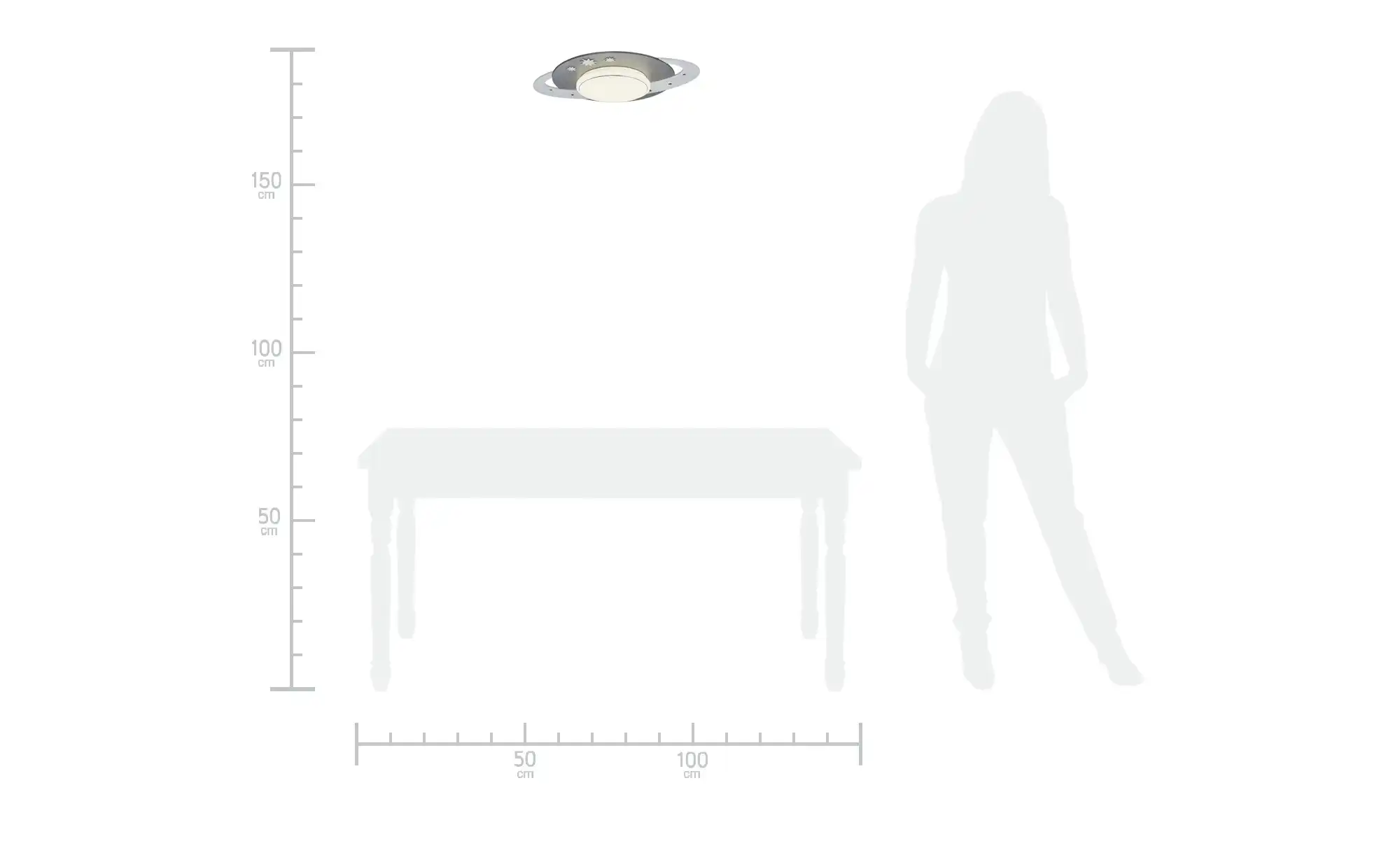 LED-Deckenleuchte ´Saturn´