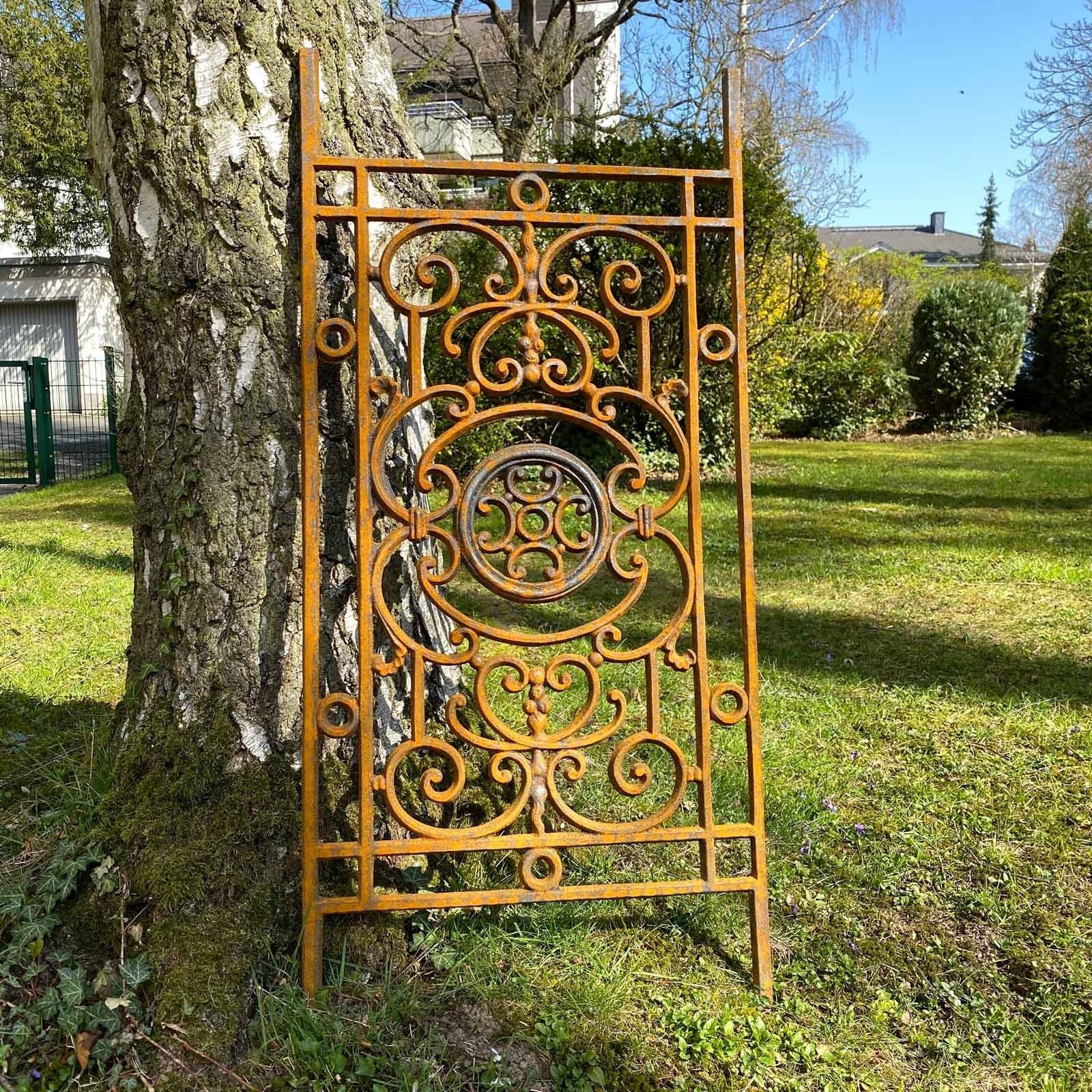 Aubaho Fenster Fenstergitter Balustrade Gitter Eisen Antik-Stil Rankhilfe Rankgitter