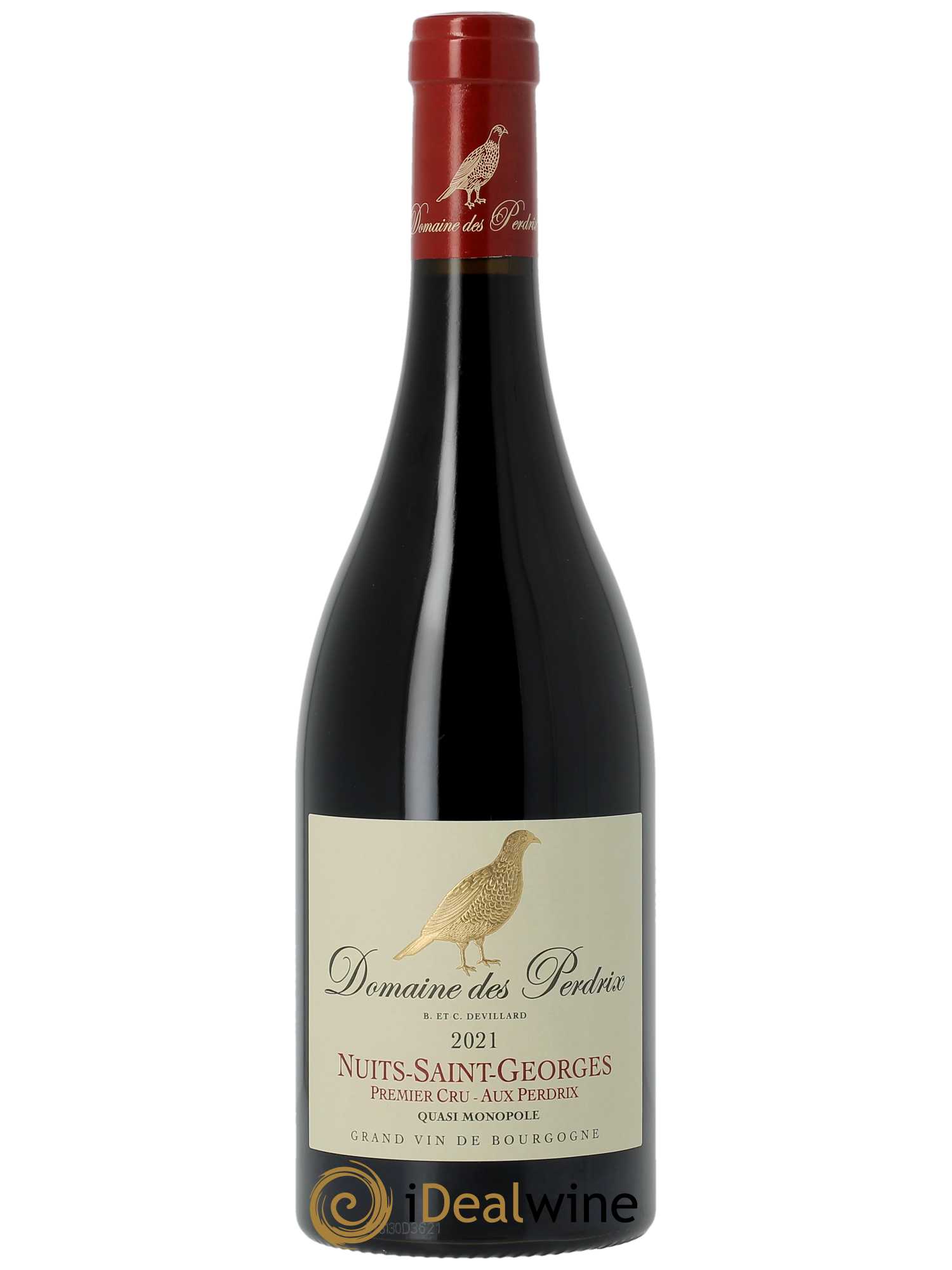 Nuits Saint-Georges 1er Cru Aux Perdrix Perdrix (Domaine des)  2021 - Lot de 1 Bouteille