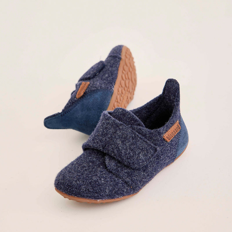 casual wool blue - Blau