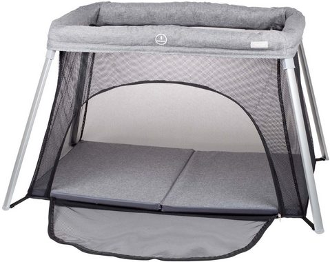 BabyGo Baby-Reisebett Dreams II, grey, faltbar