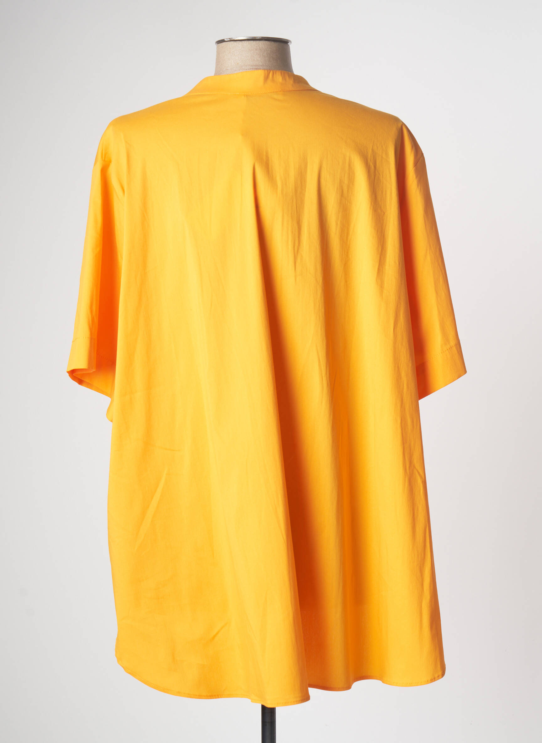Mat Tuniquemanchecourte Femme couleur orange