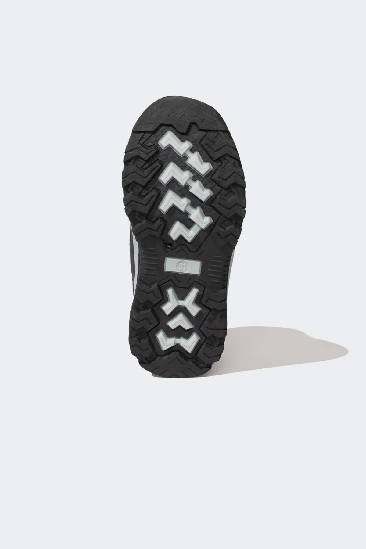 DeFacto  Mädchen Stiefel aus Kunstleder mit Klettverschluss und gezackter Sohle A8083a823au