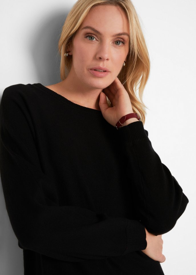 Pullover mit Fledermausärmeln
