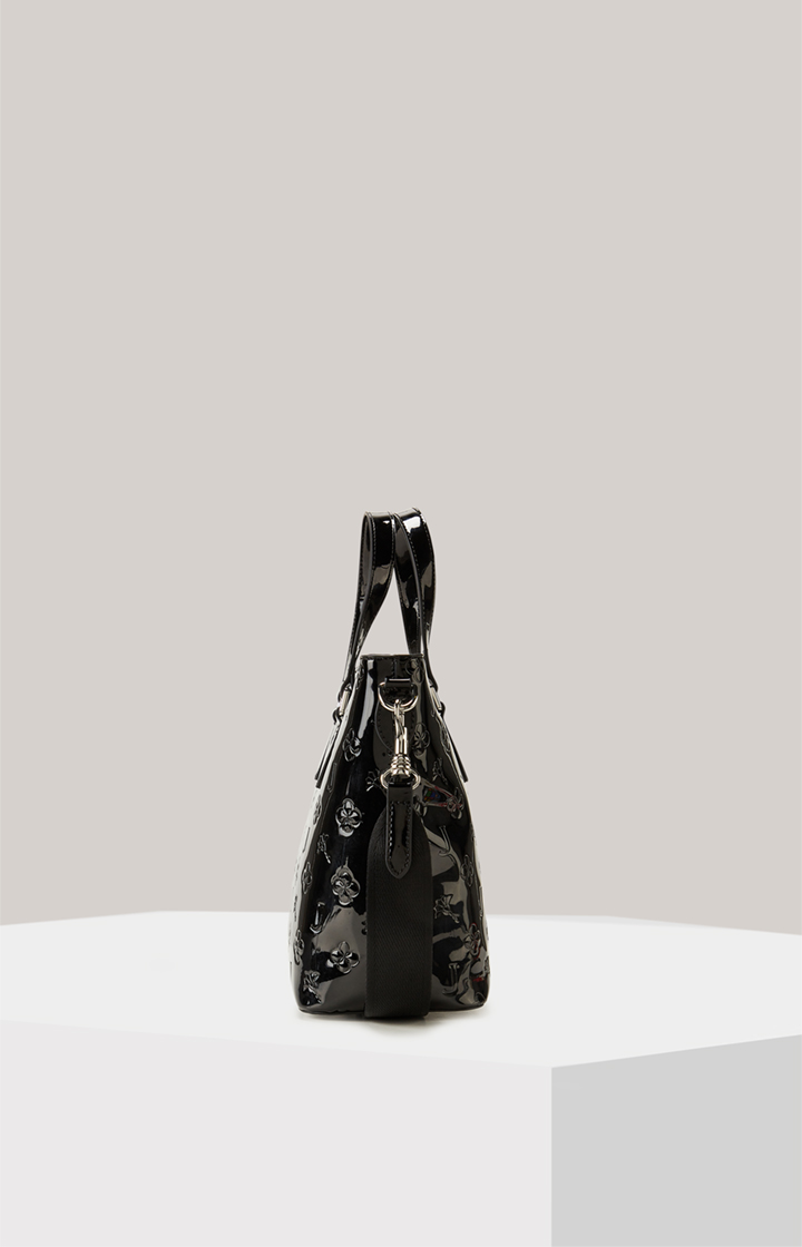 Handtasche Decoro Lucente Mariella in Schwarz
