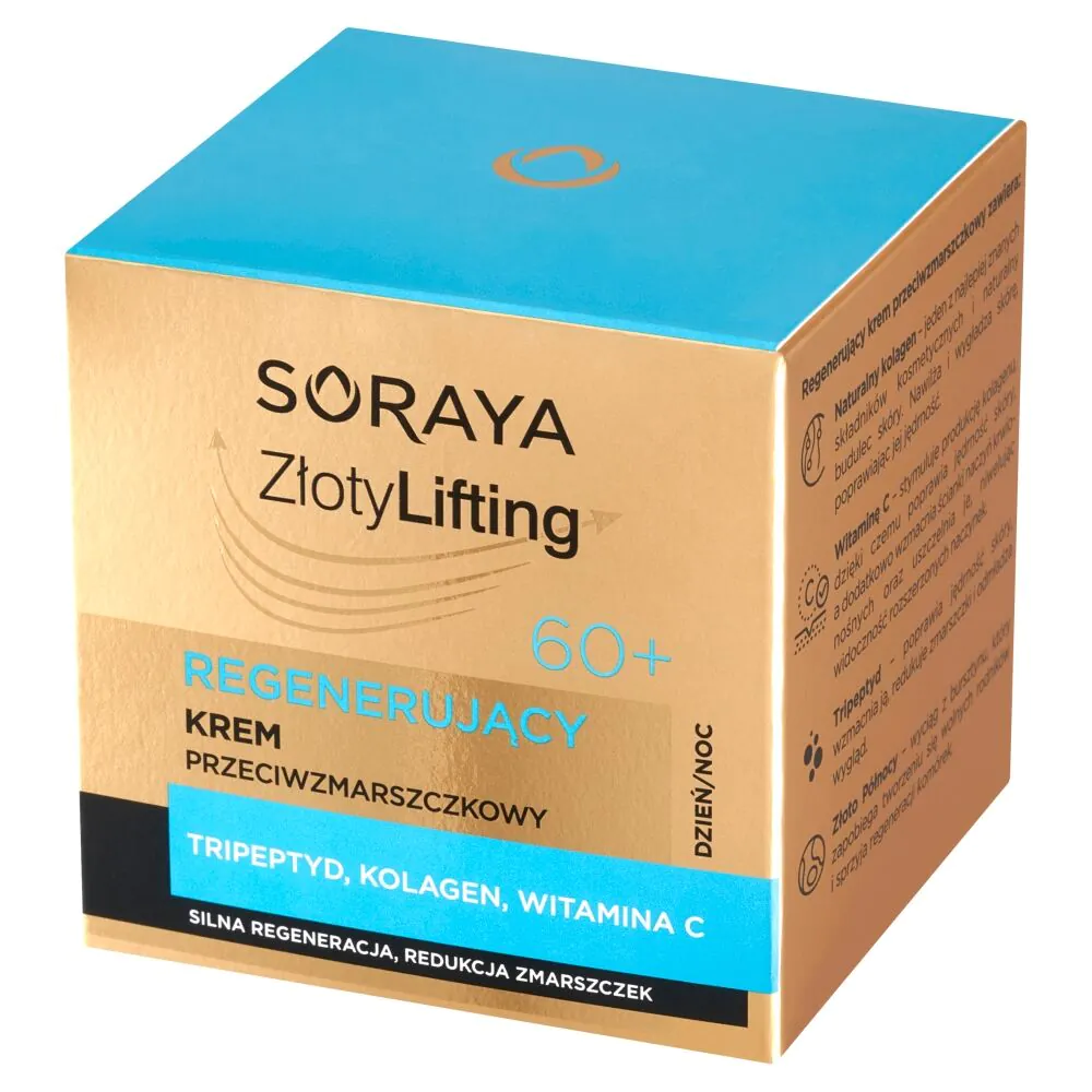 Soraya Golden Lifting Regenerating Anti-rynke Creme 60+ 50ml