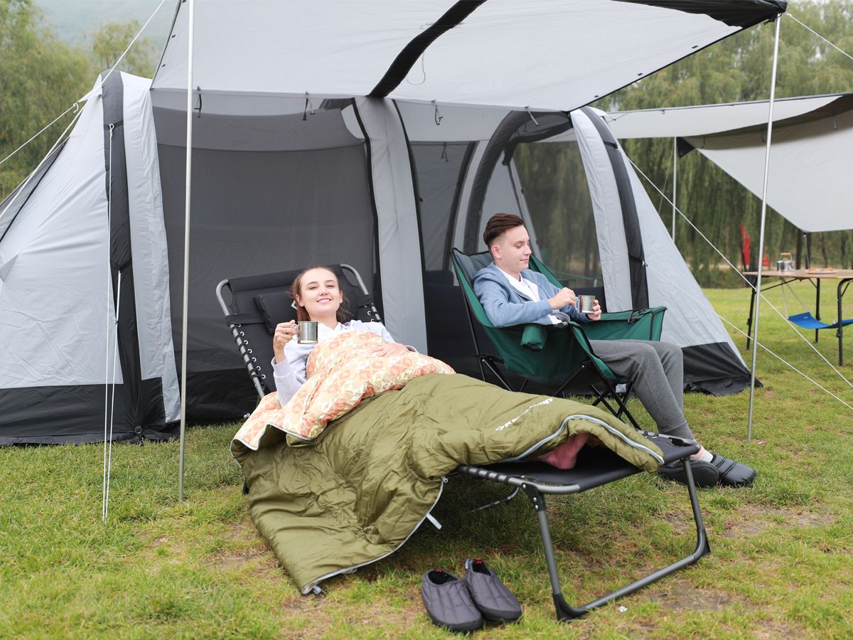 KingCamp Oversize Faltbarer Liegestuhl