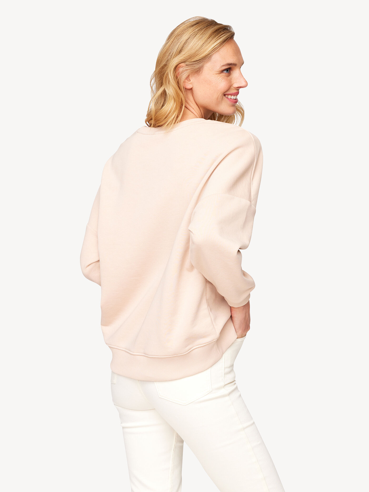 Sweat-shirt - beige