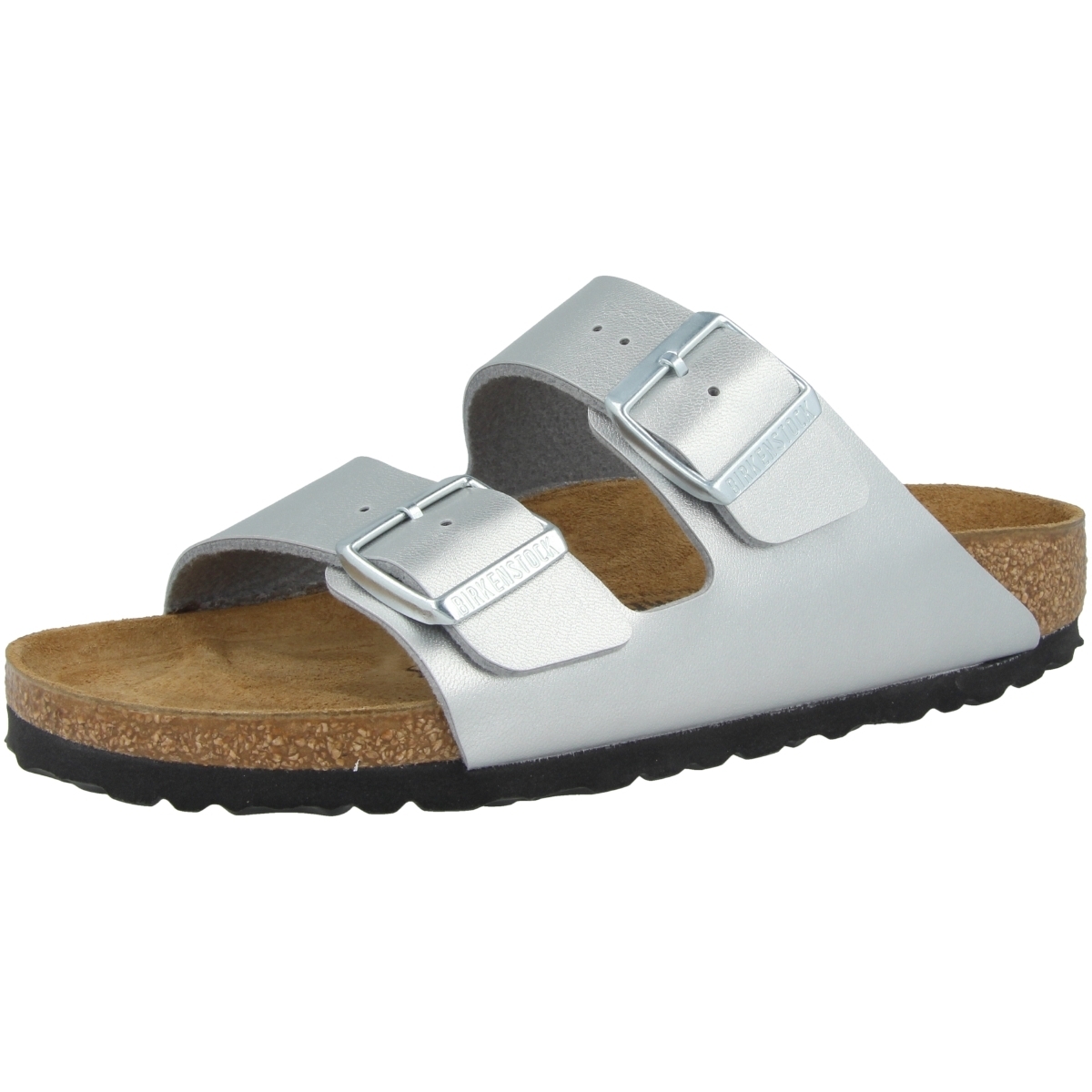 Birkenstock Arizona Sandale silber