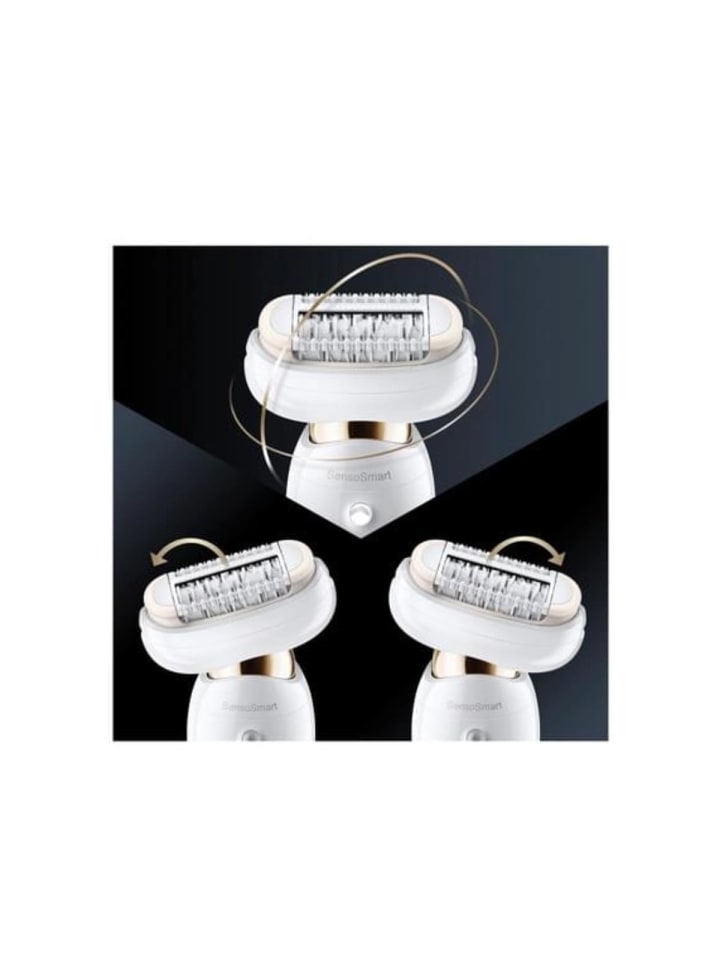 Braun Rasierer Silk-épil 9 Flex 9002 SensoSmartTM in Weiß günstig kaufen Anzahl: 1 Set