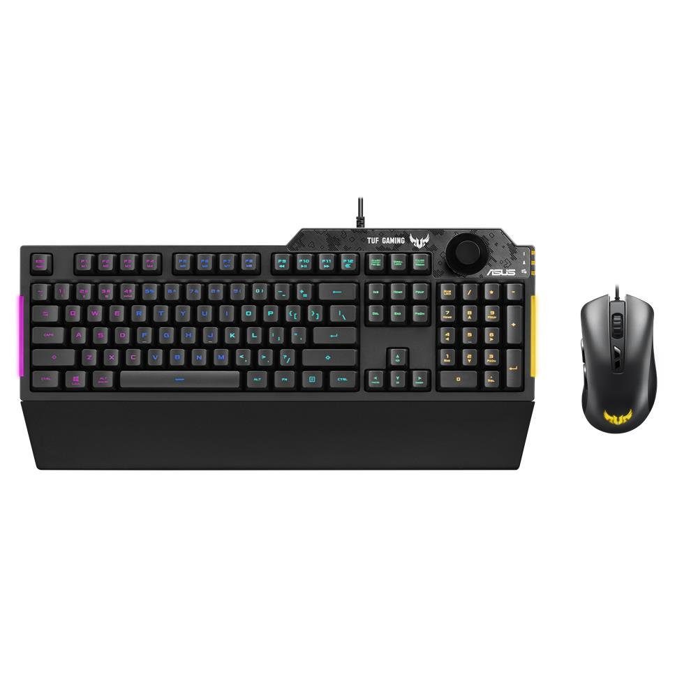 Asus Combo K1 & M3 Gaming Tastatur- und Maus-Set, kabelgebunden schwarz