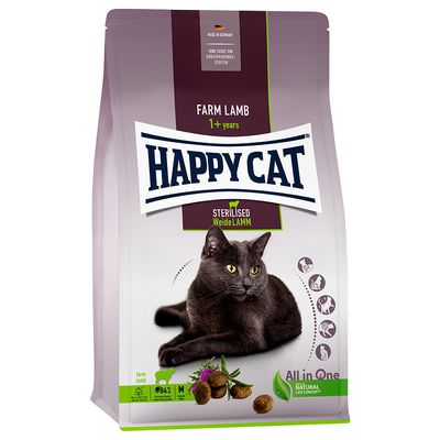 Happy Cat Sterilised Adult Weide-Lamm