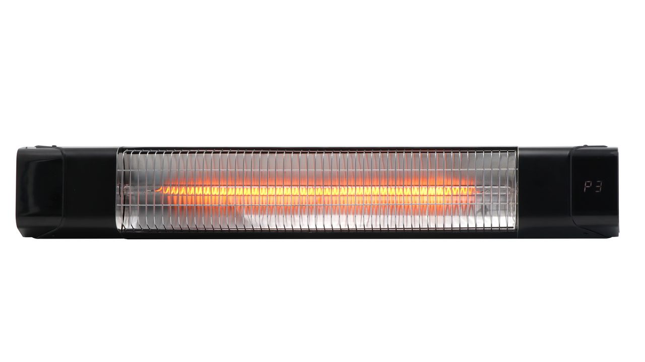 TroniTechnik TroniTechnik® Karbon Heizstrahler 1500W (3000W Leistung), 3 Stufen, Wärmelampe, 60 Grad neigbar