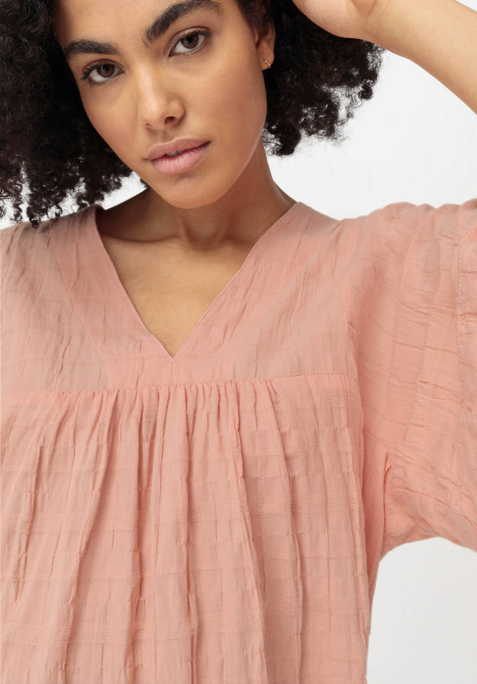 Bluse aus reiner Bio-Baumwolle