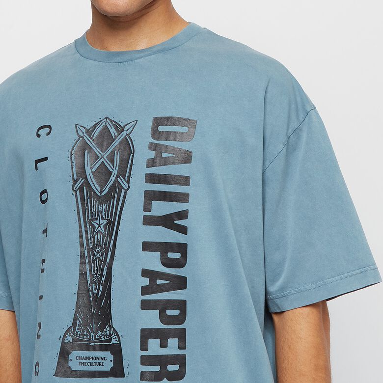 Daily Paper Naqib T-Shirt blue wash
