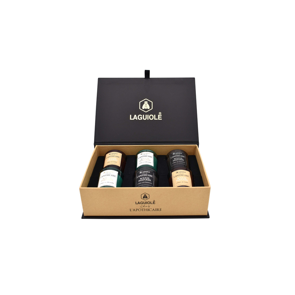 la guiole Coffret de 6 bougies parfumées 30 g bougie