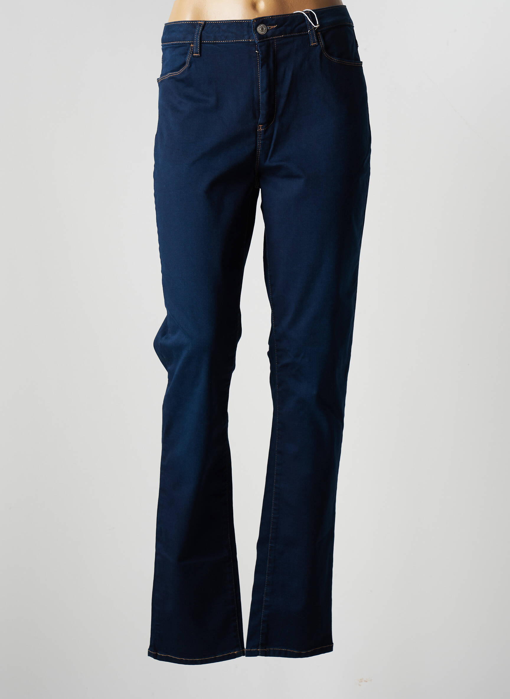 Kanope Jeans Coupe Slim Femme couleur bleu