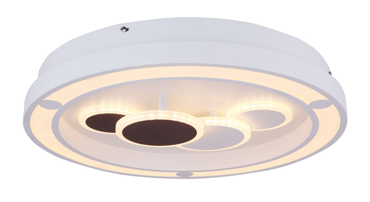 Globo Lighting - KOLLI - Deckenleuchte Metall weiß, LED