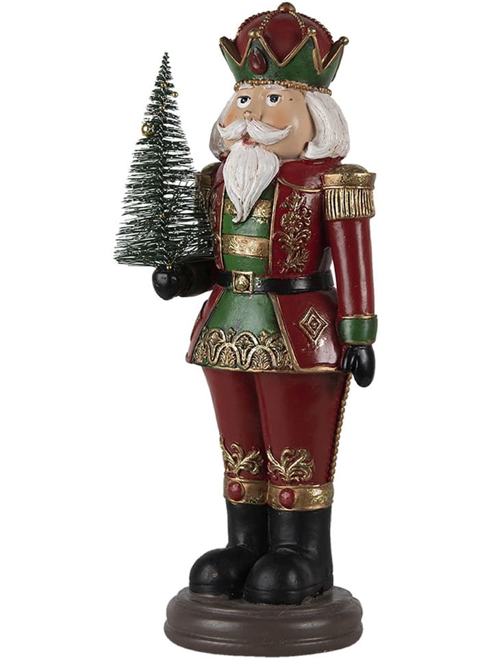 Clayre & Eef Dekofigur ''Nussknacker'' in Bunt - (B)13 x (H)32 x (T)10 cm günstig kaufen onesize