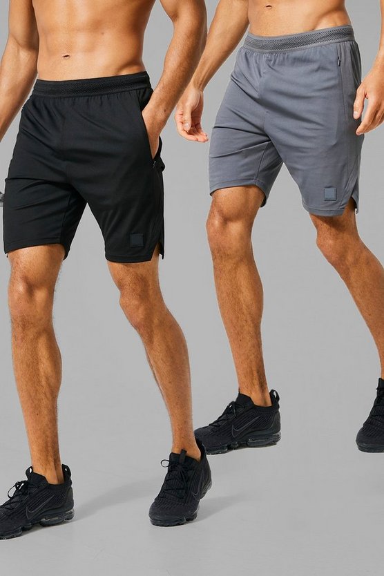 2er-Pack Man Active Performance Shorts