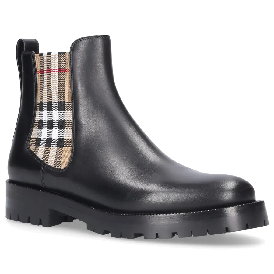 Burberry - Stiefeletten 8042363 Kalbsleder - schwarz