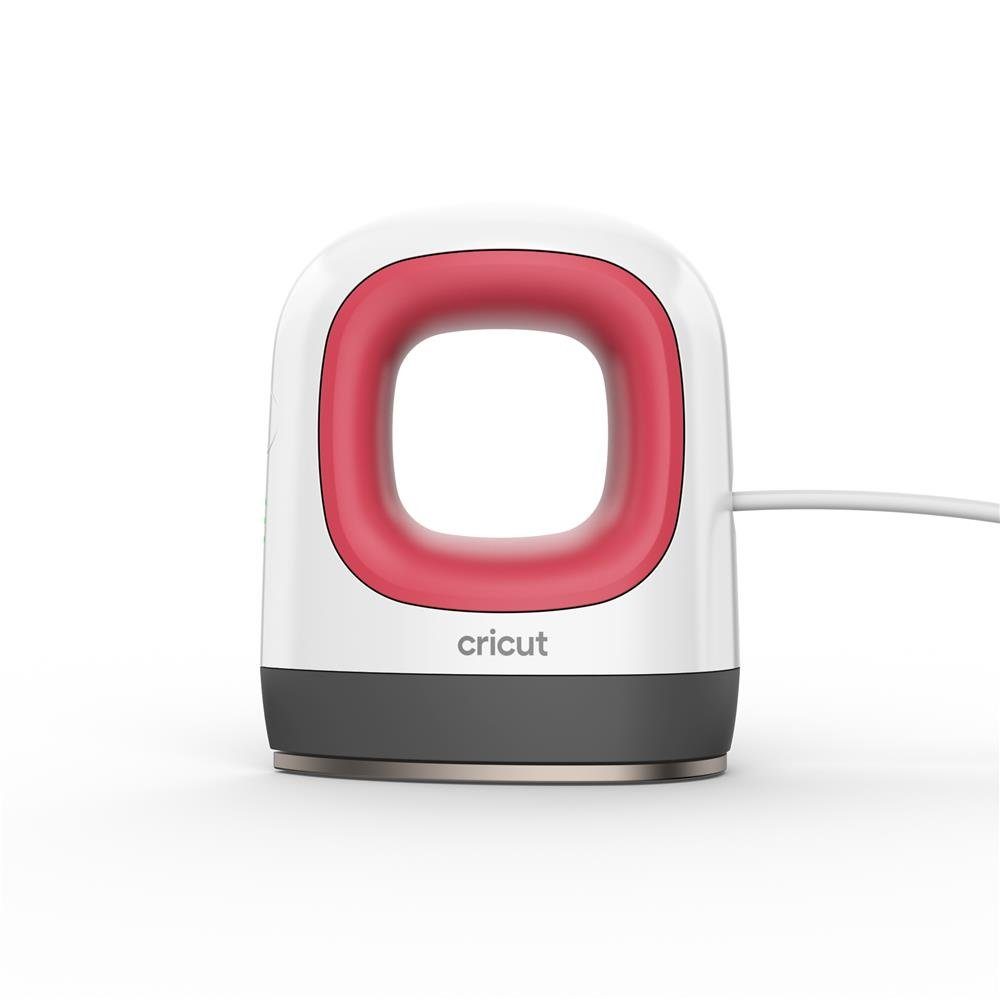 Cricut Bügelmaschine 2007470 EasyPress Mini Himbeere, Hitzepresse, für Bedrucken von Hüte, Schuhe und Stofftiere