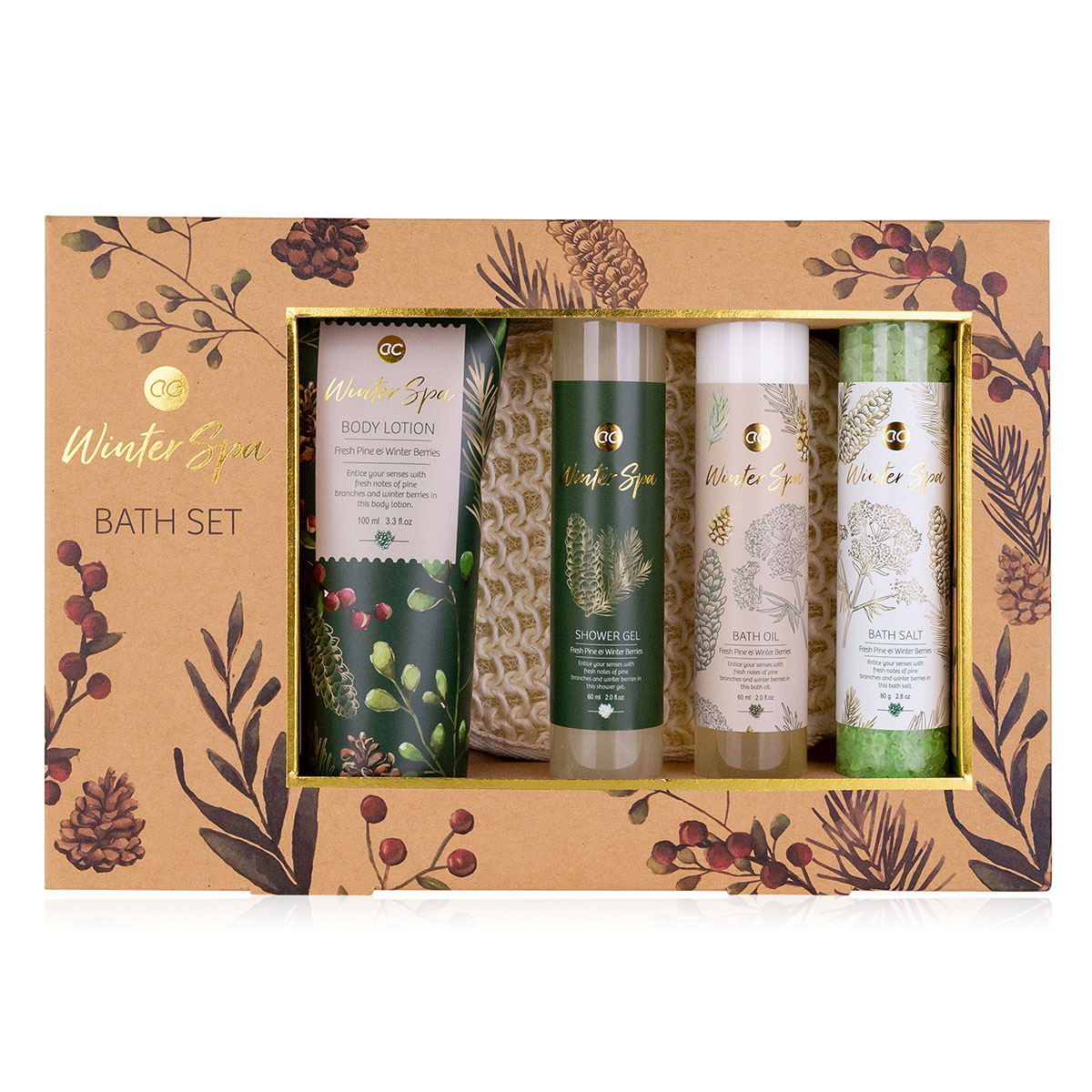 accentra Badeset WINTER SPA in Geschenkbox
